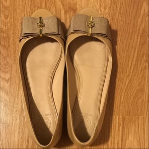 Tory Burch open toe pumps